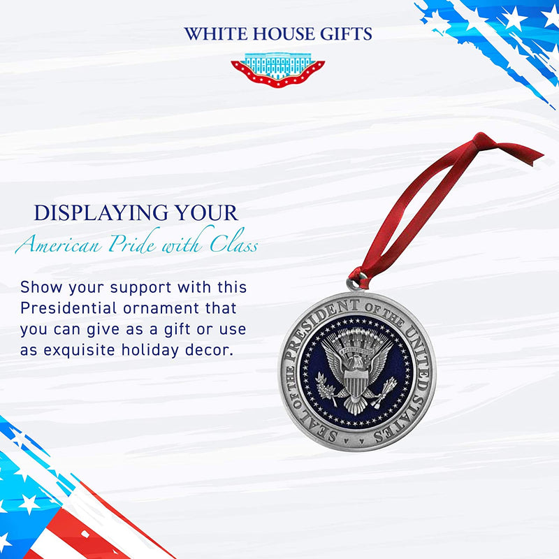 Presidential Seal Pewter Ornament
