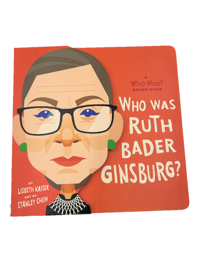 Who is Ruth Bader Ginsburg Boardbook