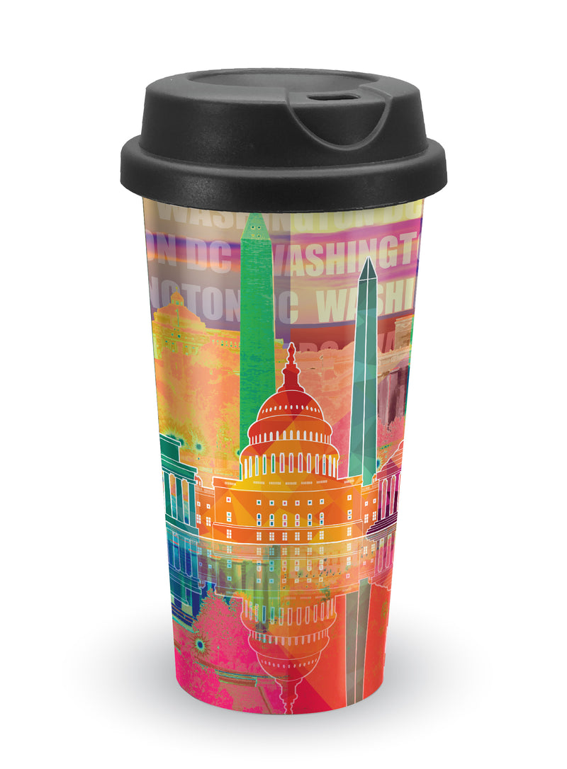 DC Matte Travel Mug