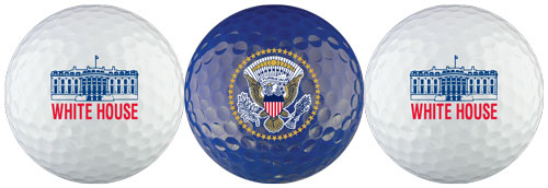 White House Blue Seal  Golf Balls