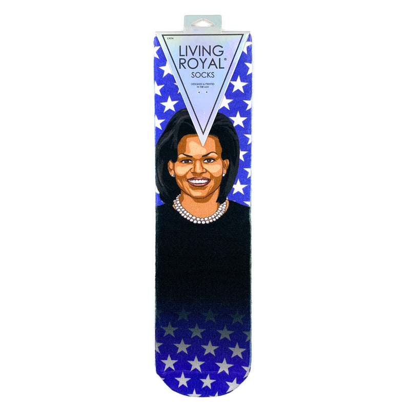 Socks-Michelle Obama Crew