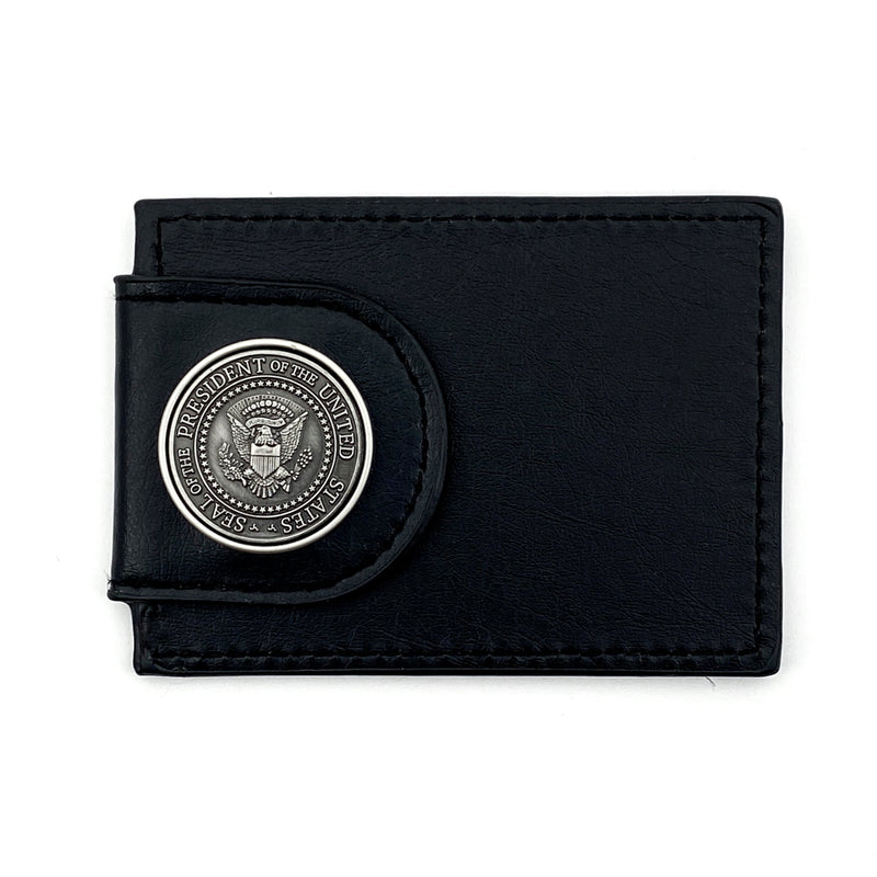 Presidential Seal Wallet with Money Clip