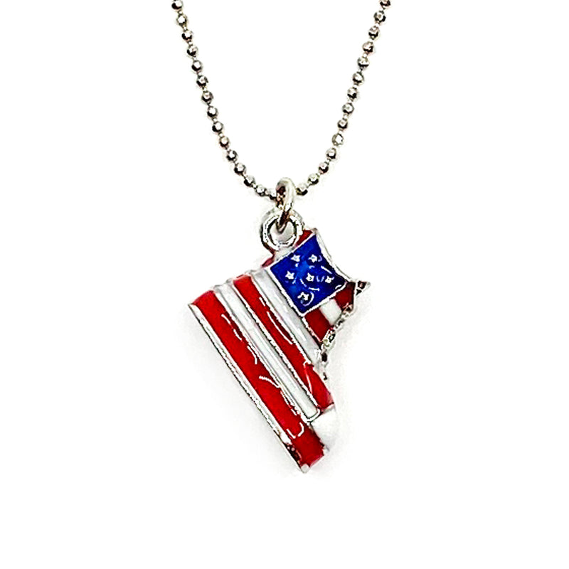 Necklace-Sneaker Flag