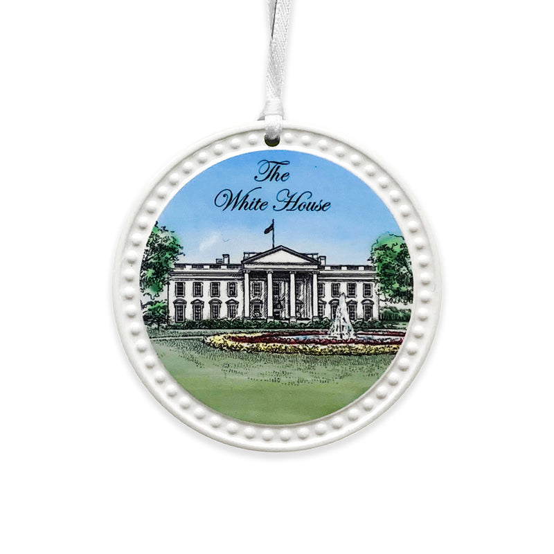 White House Ivy Ornament