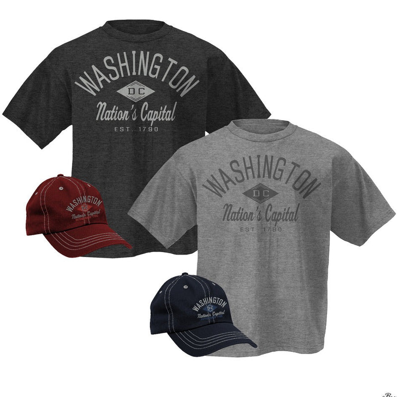 Washington's Nation's Capital T-Shirt Cap