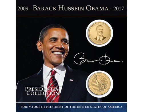Barrack Obama Presidential Commemorative Coin Collection