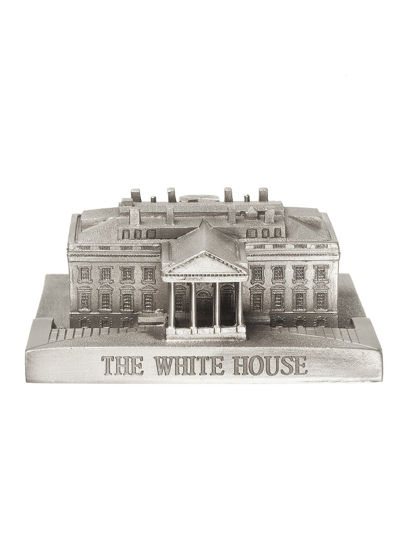 Pewter Three-Dimensional Figurine of the White House