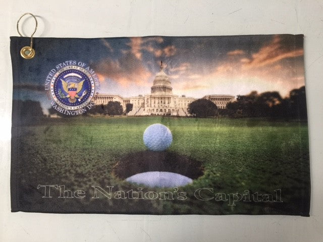 U.S. Capitol Presidential Seal Sports Towel